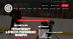 Desktop Screenshot of nrgathletes.ca